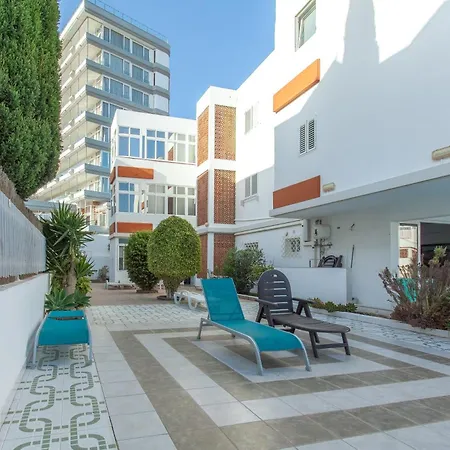 Апартаменты Con Terraza Y Piscina En Playa Del Ing Плайя-дель-Инглес