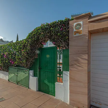 Con Terraza Y Piscina En Playa Del Ing Lägenhet Playa del Inglés