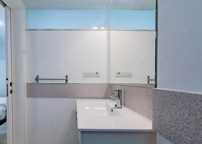 Con Terraza Y Piscina En Playa Del Ing Lägenhet *